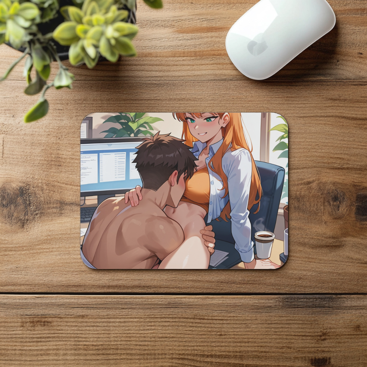 Office Heat Manga Mousepad