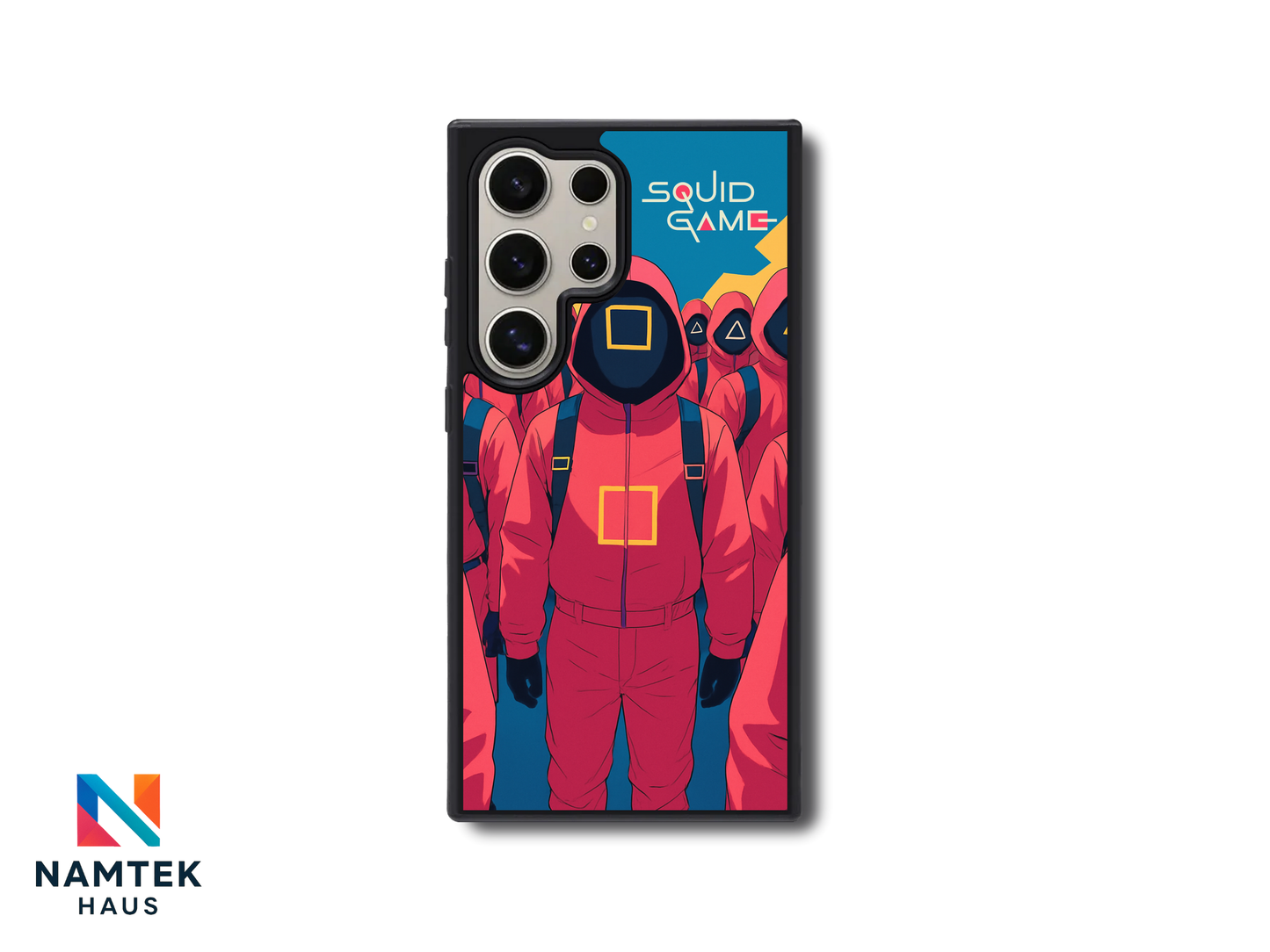 Squid Squad Guard iPhone and Samsung Phone Case – Limited Edition