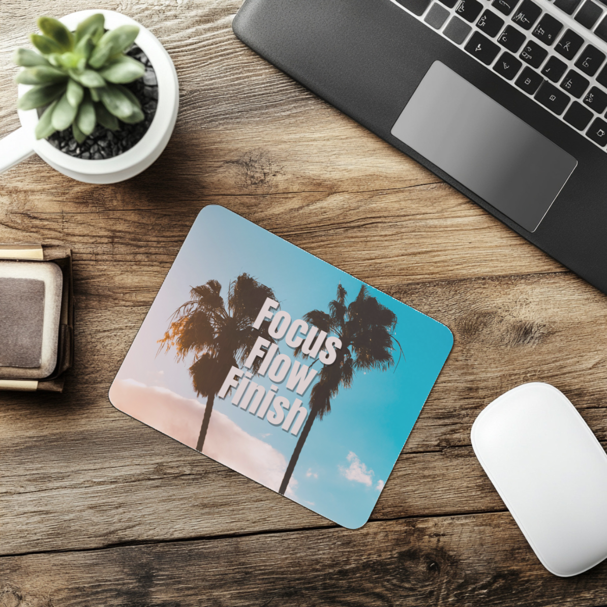 Focus. Flow. Finish. – The Mindset Mouse Pad for High Performers