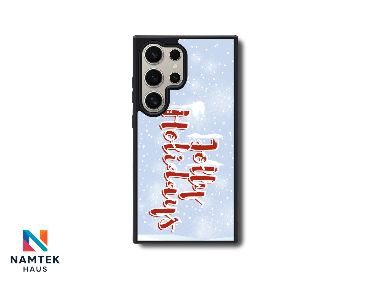 Jolly Holidays Frosted Snow Edition Limited Christmas Phone Case