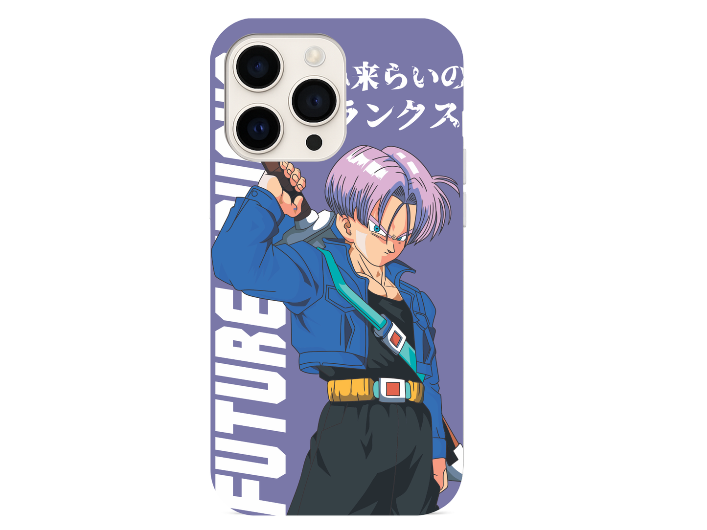 Future Warrior Purple Anime Phone Case