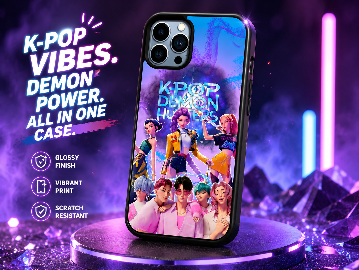 K-Pop HUNTR1X Phone Case