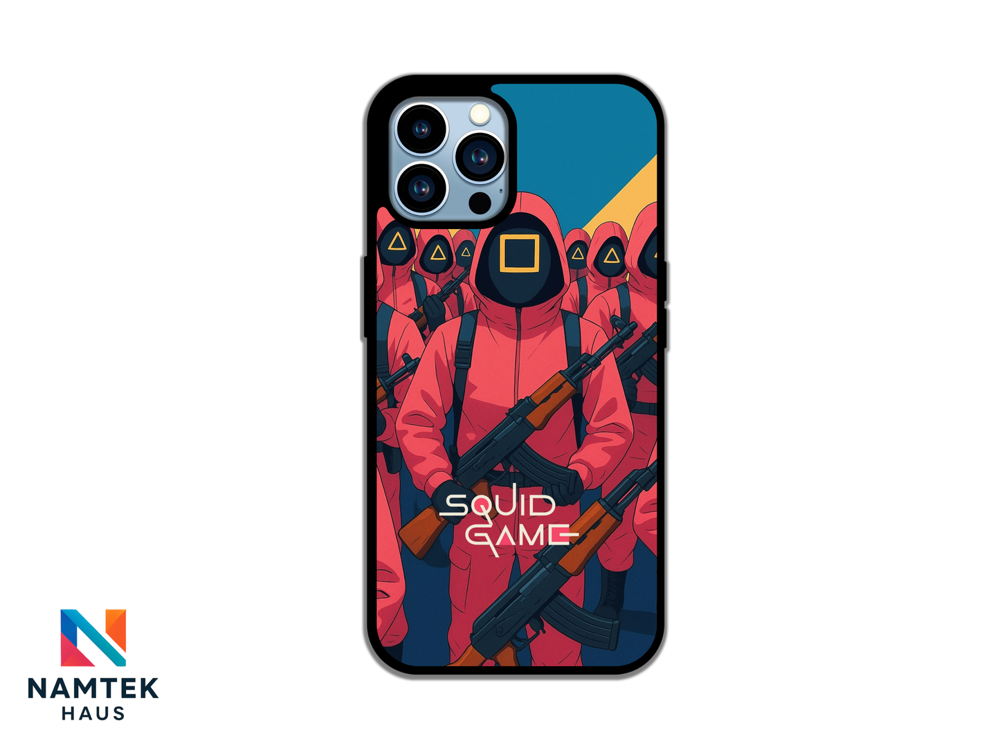 Squid Game: Armed Edition – Tactical Guard iPhone and Samsung Phone Case