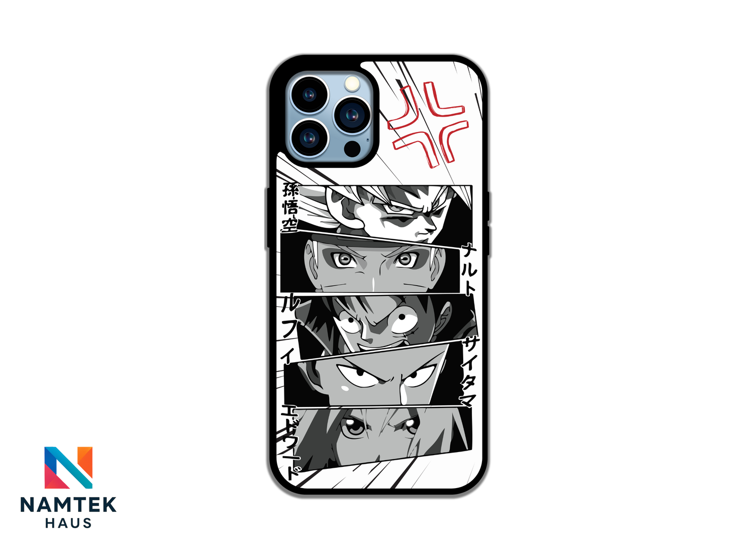 Shonen Hero Squad Anime Phone Case