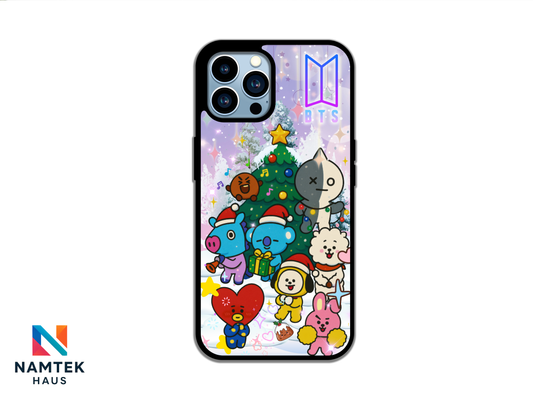 BTS Bias BT21 Christmas KPop Phone Case