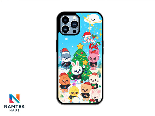 Stray Kids Christmas Edition - Kawaii SKZOO KPop Holiday Phone Case