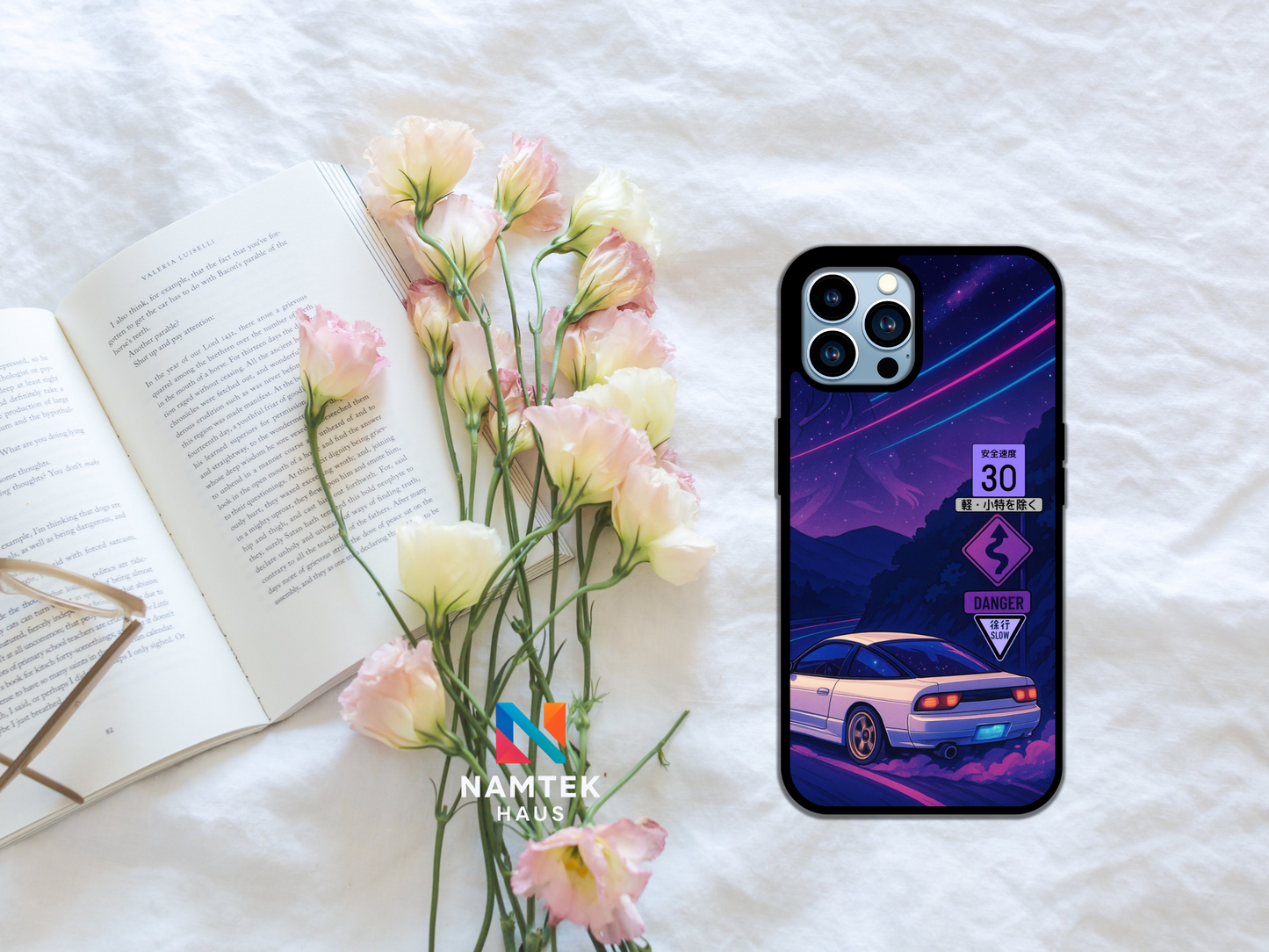 JDM Midnight Drift とうげ iPhone & Samsung Phone Case