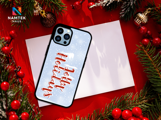 Jolly Holidays Frosted Snow Edition Limited Christmas Phone Case