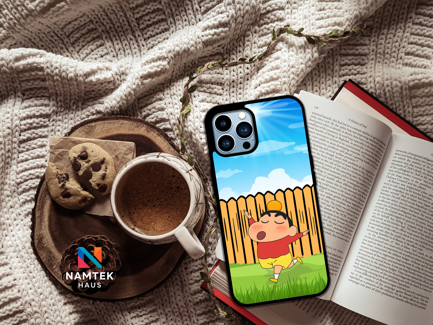 Shinnosuke (Shinchan) Phone Cover - iPhone 17 Models Available