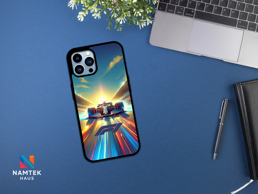 Pole Position F1 Sunset Speed iPhone & Samsung Case – Namtek Haus Exclusive