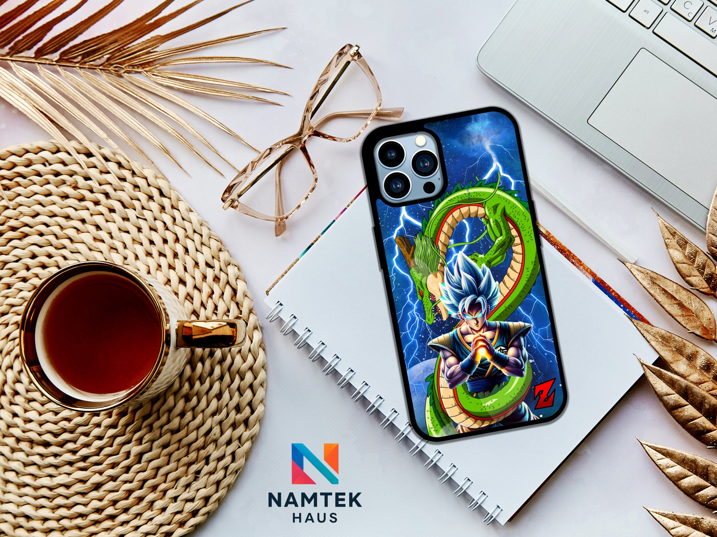 Goku & Shenlong Dragon Ball Z - Phone Case