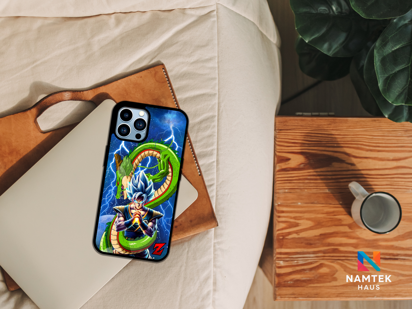 Goku & Shenlong Dragon Ball Z - Phone Case