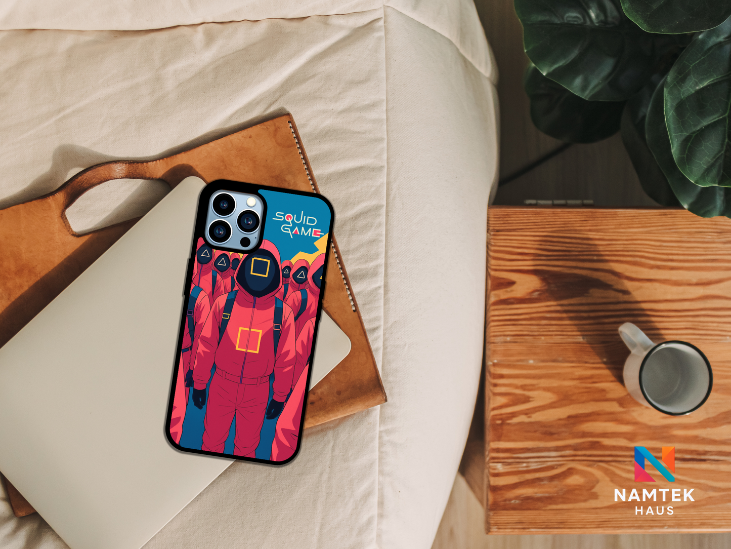 Squid Squad Guard iPhone and Samsung Phone Case – Limited Edition