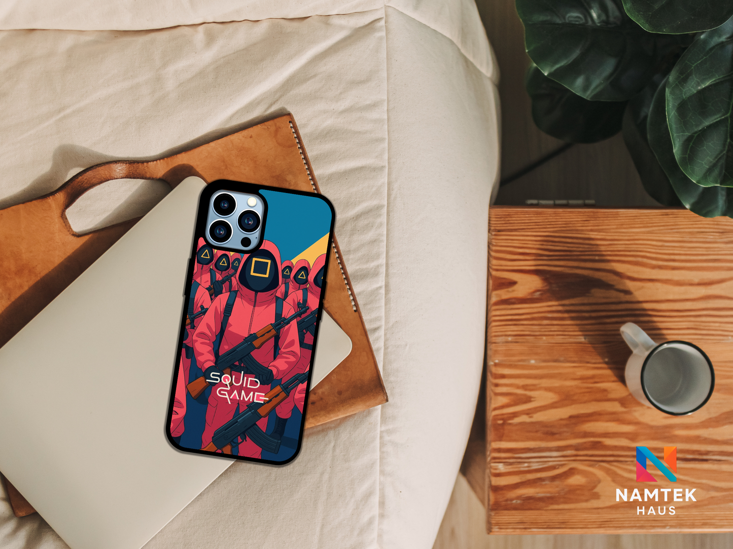 Squid Game: Armed Edition – Tactical Guard iPhone and Samsung Phone Case