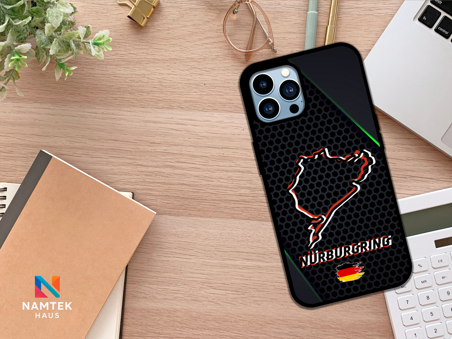 Nürburgring Racetrack Phone Case