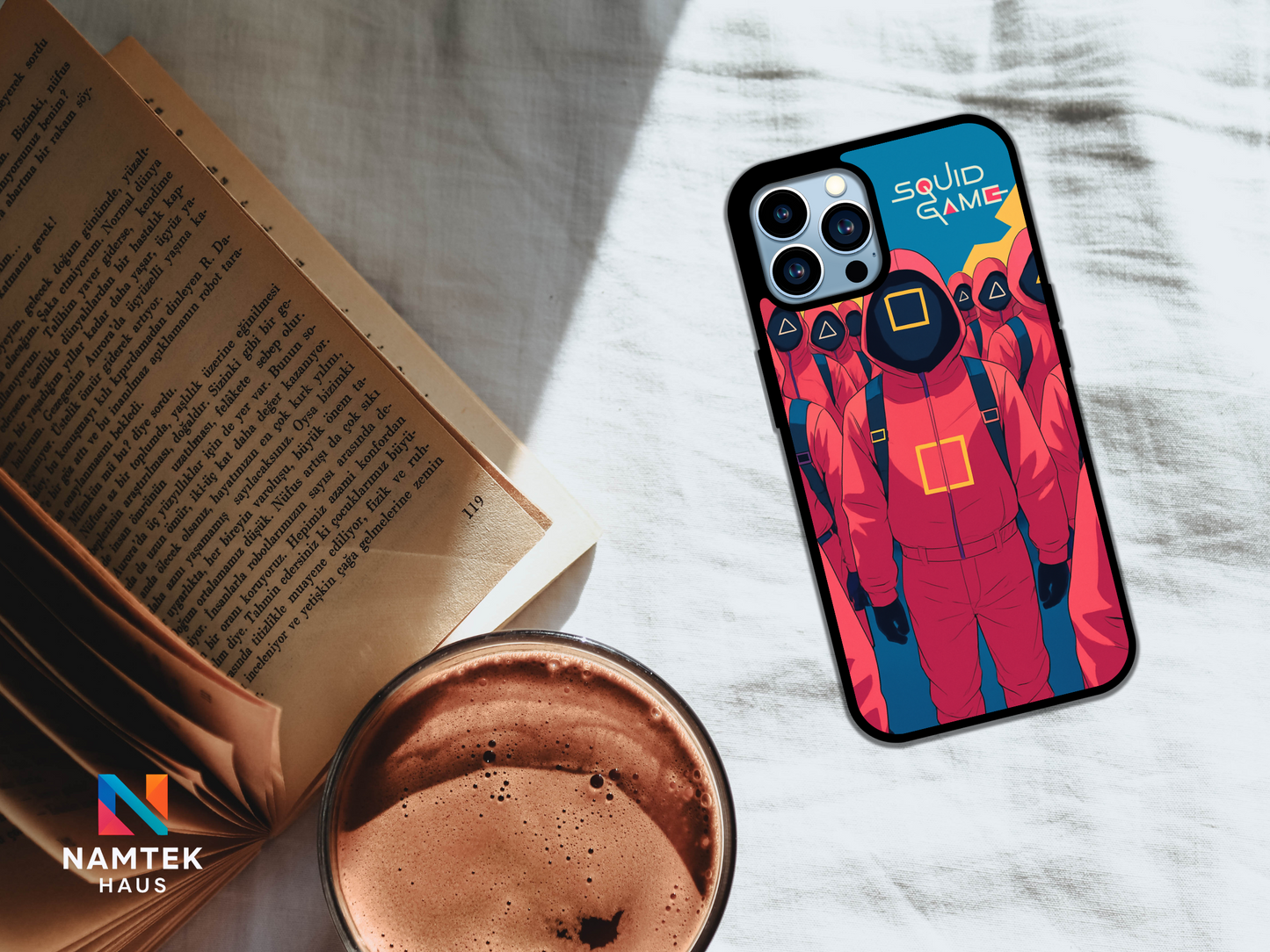 Squid Squad Guard iPhone and Samsung Phone Case – Limited Edition
