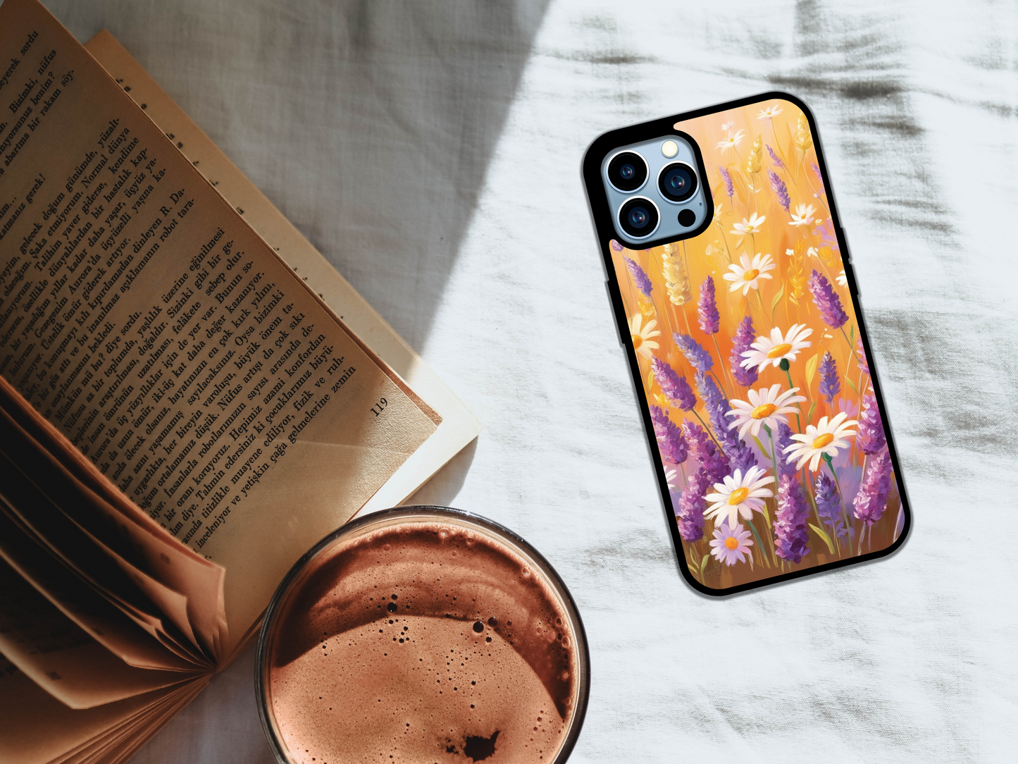 "Golden Bloom" Sunset Garden Case