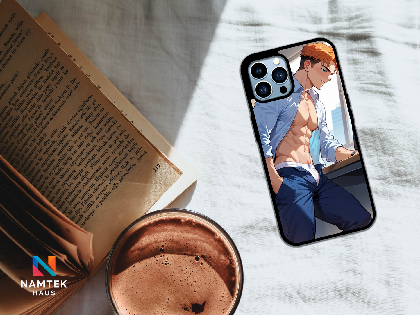 Manga - Office Guy Heartthrob Phone Case