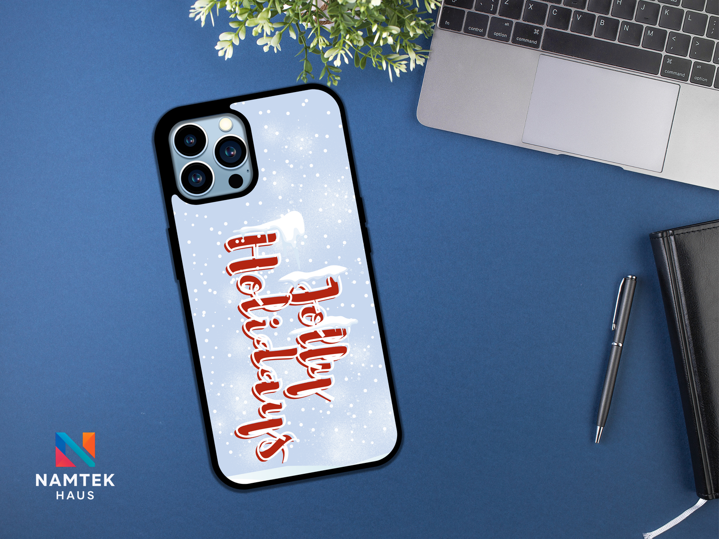 Jolly Holidays Frosted Snow Edition Limited Christmas Phone Case