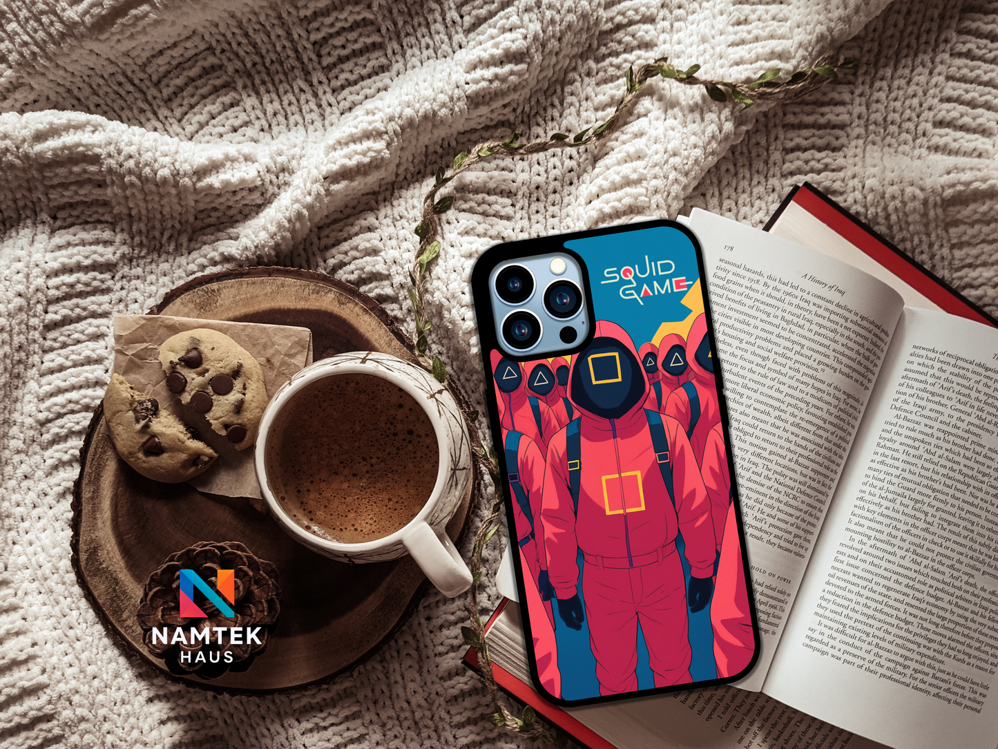 Squid Squad Guard iPhone and Samsung Phone Case – Limited Edition