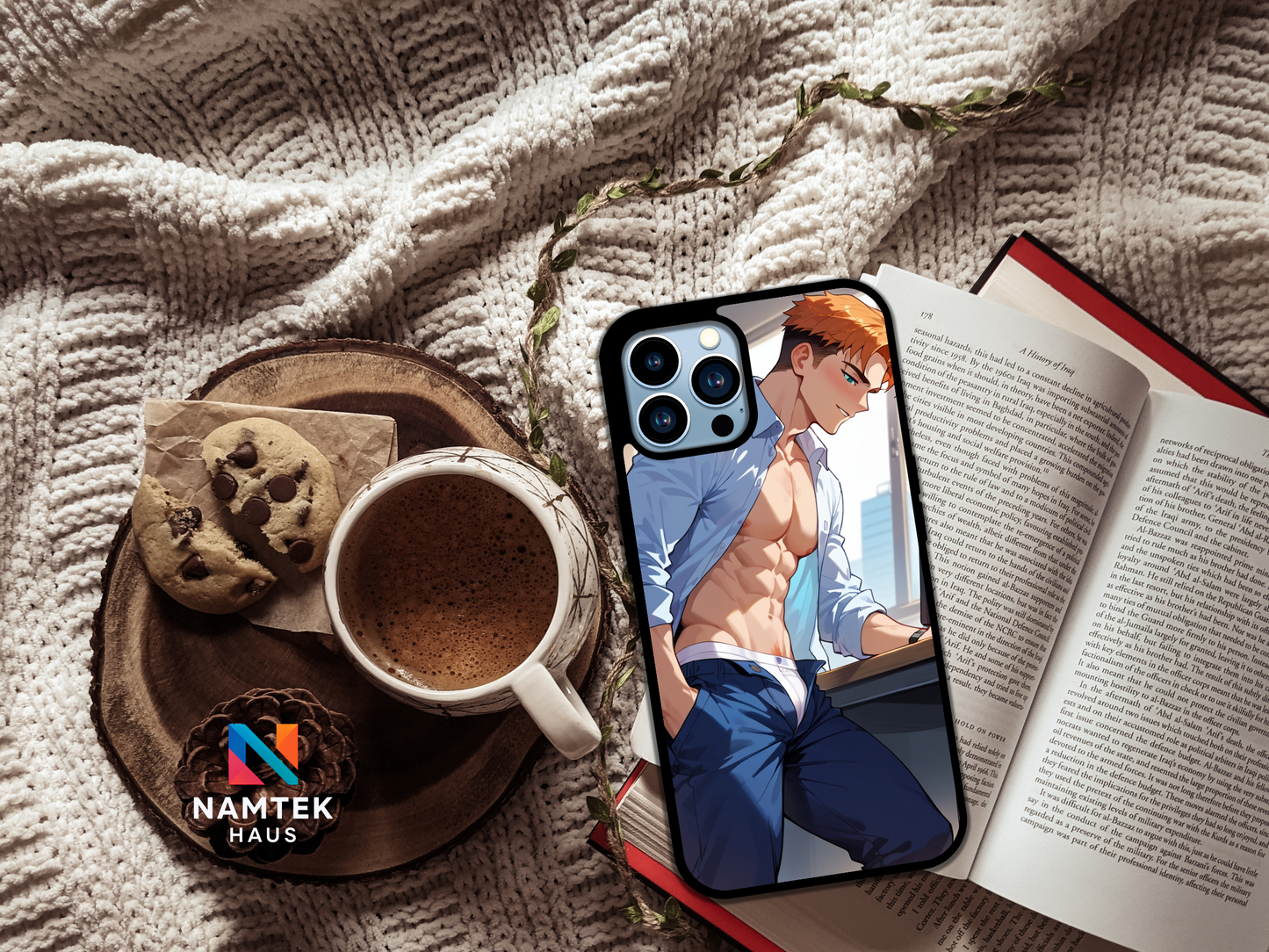 Manga - Office Guy Heartthrob Phone Case