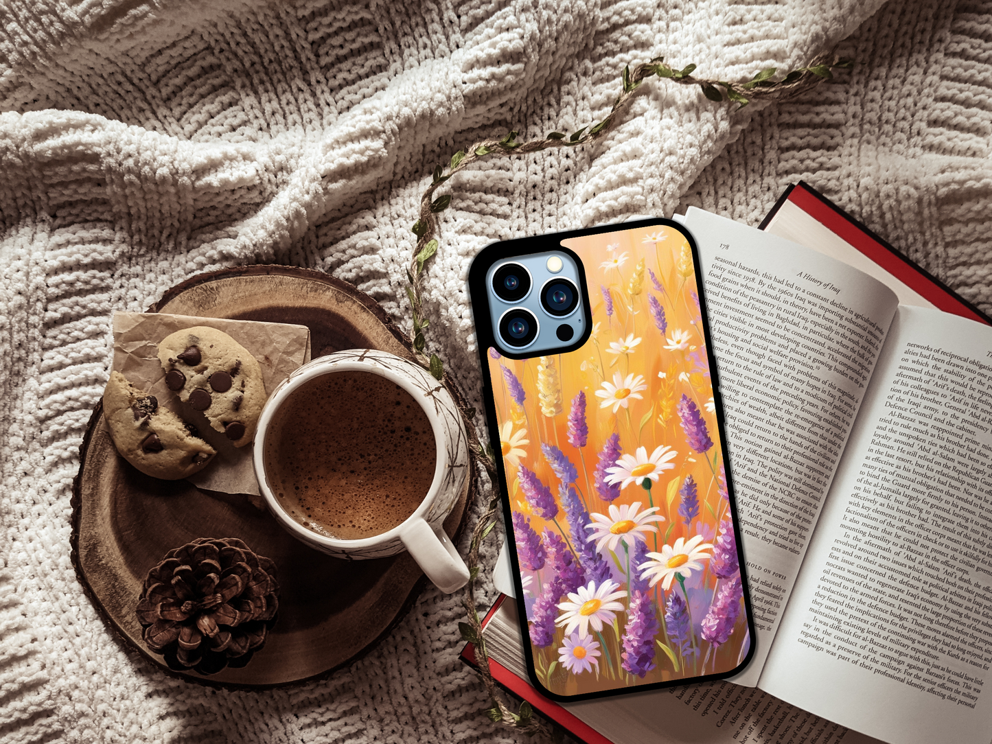 "Golden Bloom" Sunset Garden Case