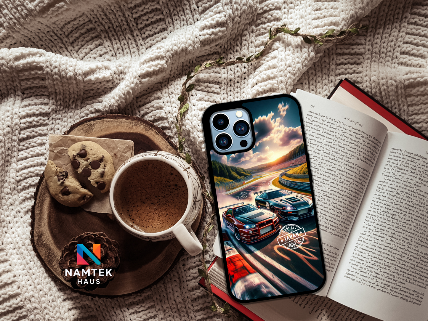 JDM Skyline & Supra Nurburgring Phone Case