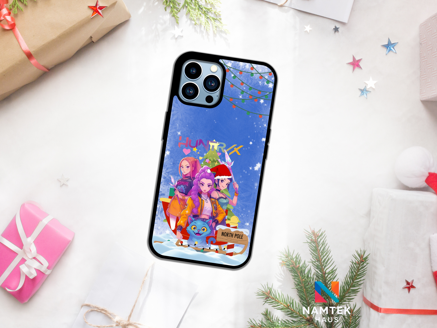 Christmas KPop HUNTR/X Phone Case