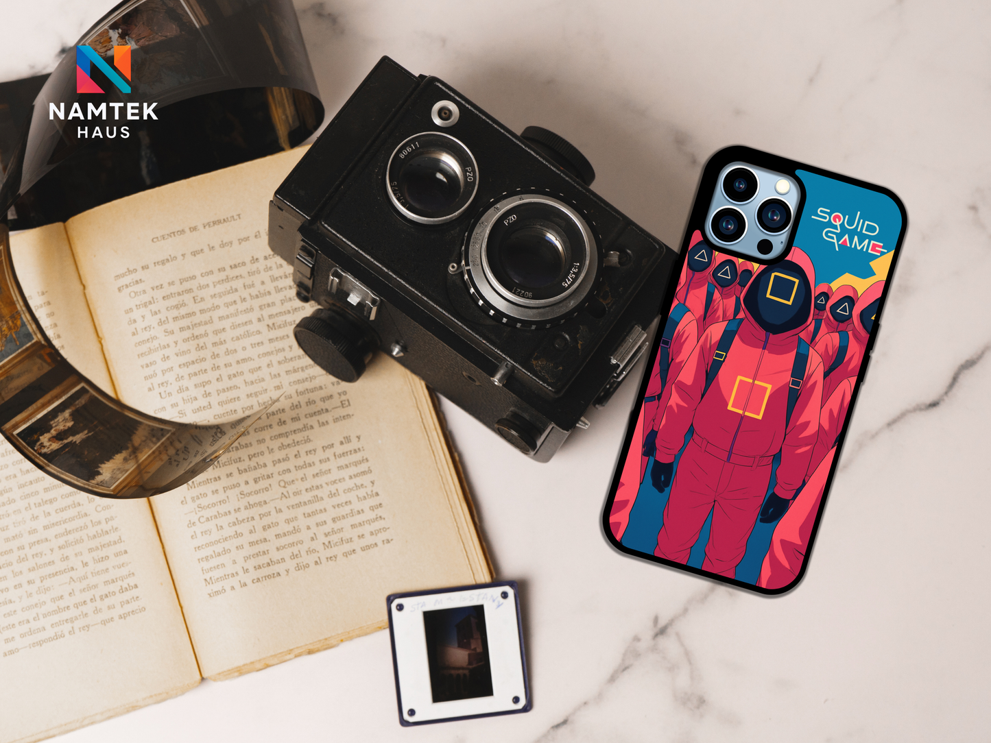 Squid Squad Guard iPhone and Samsung Phone Case – Limited Edition