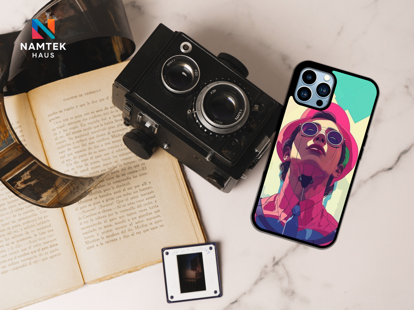 Neo Retro Look-Up Case – Art Pop iPhone and Samsung Phone Case
