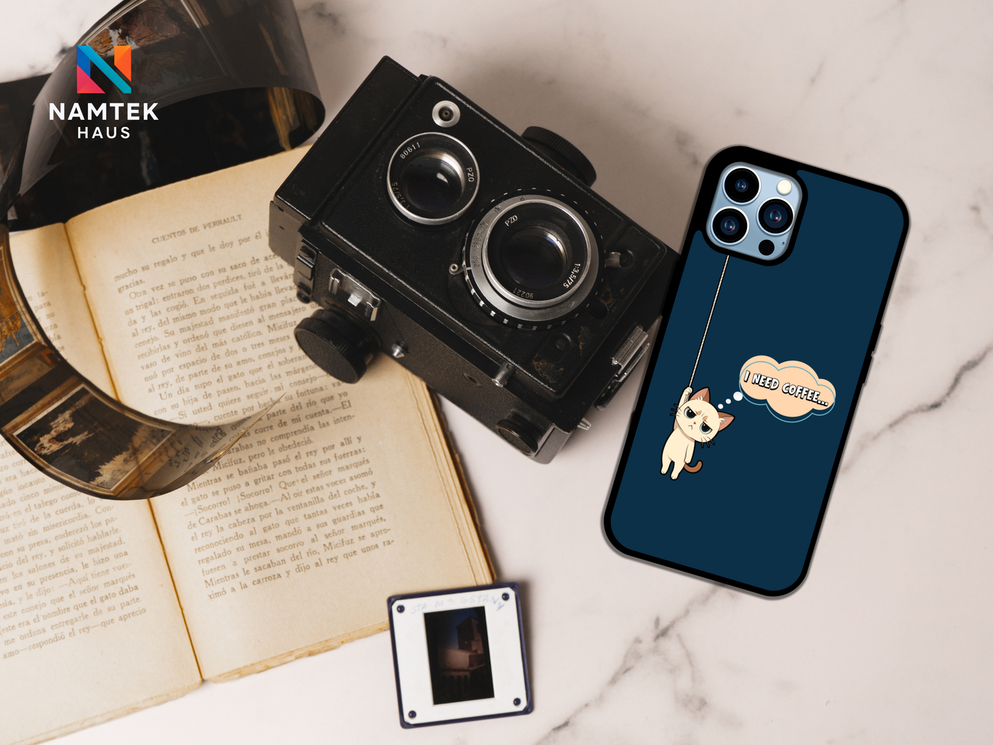 Grumpy Cat - I Need Coffee Phone Case