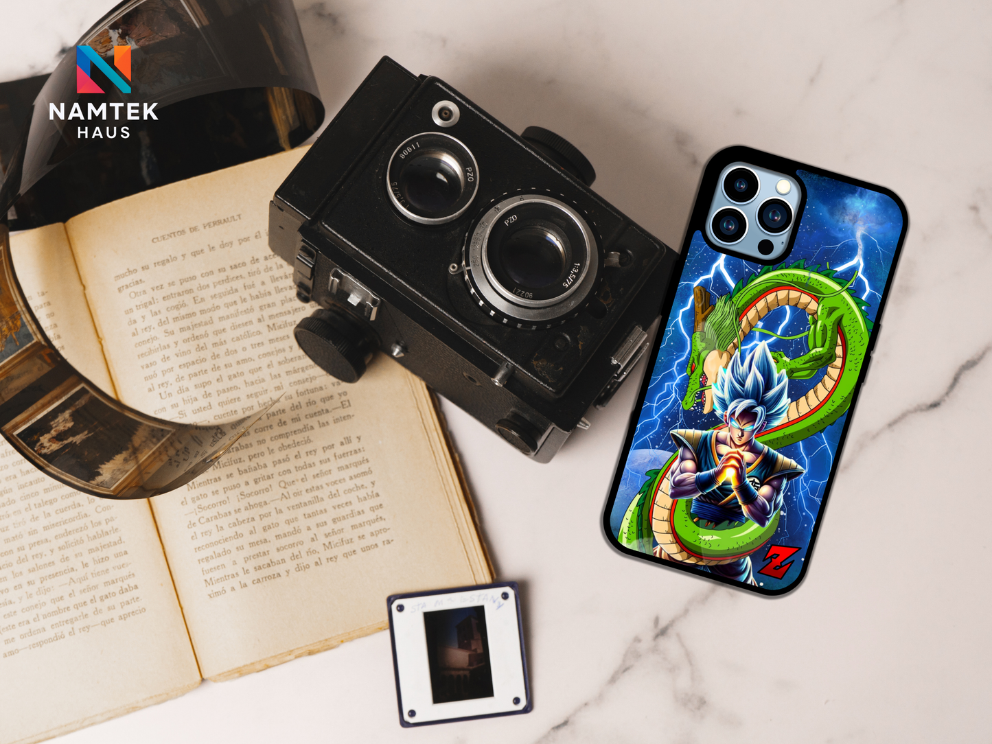 Goku & Shenlong Dragon Ball Z - Phone Case