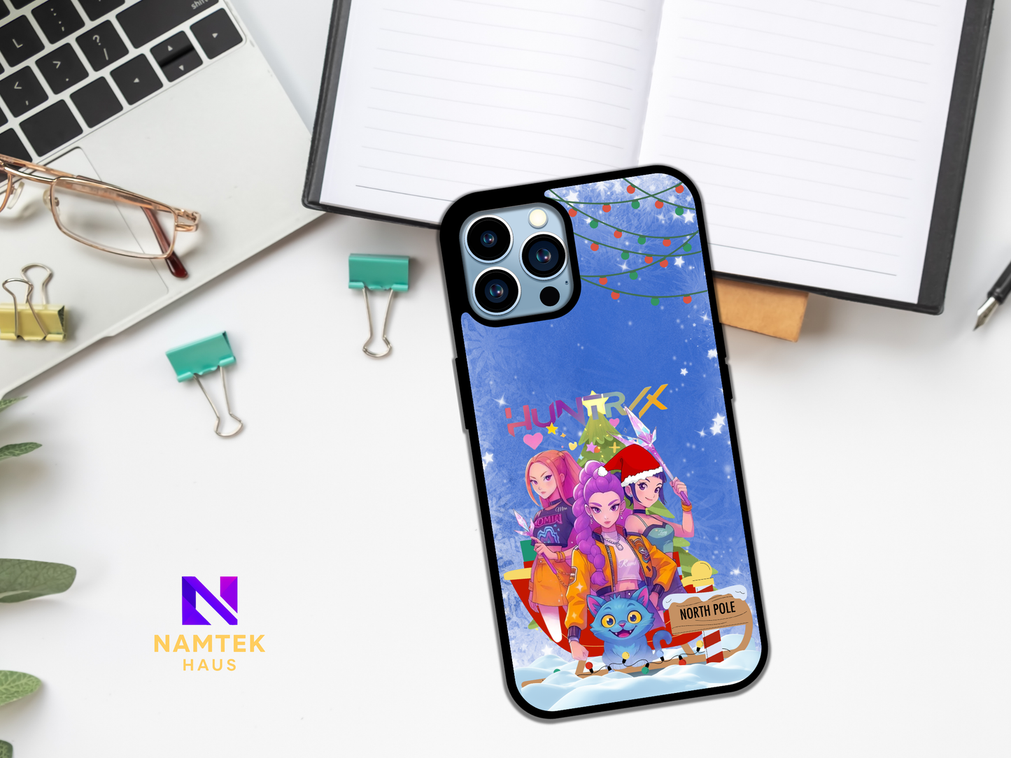 Christmas KPop HUNTR/X Phone Case