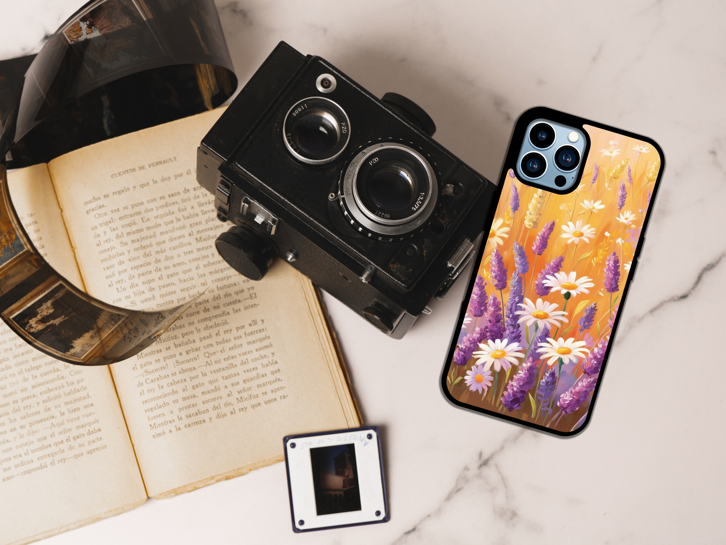 "Golden Bloom" Sunset Garden Case