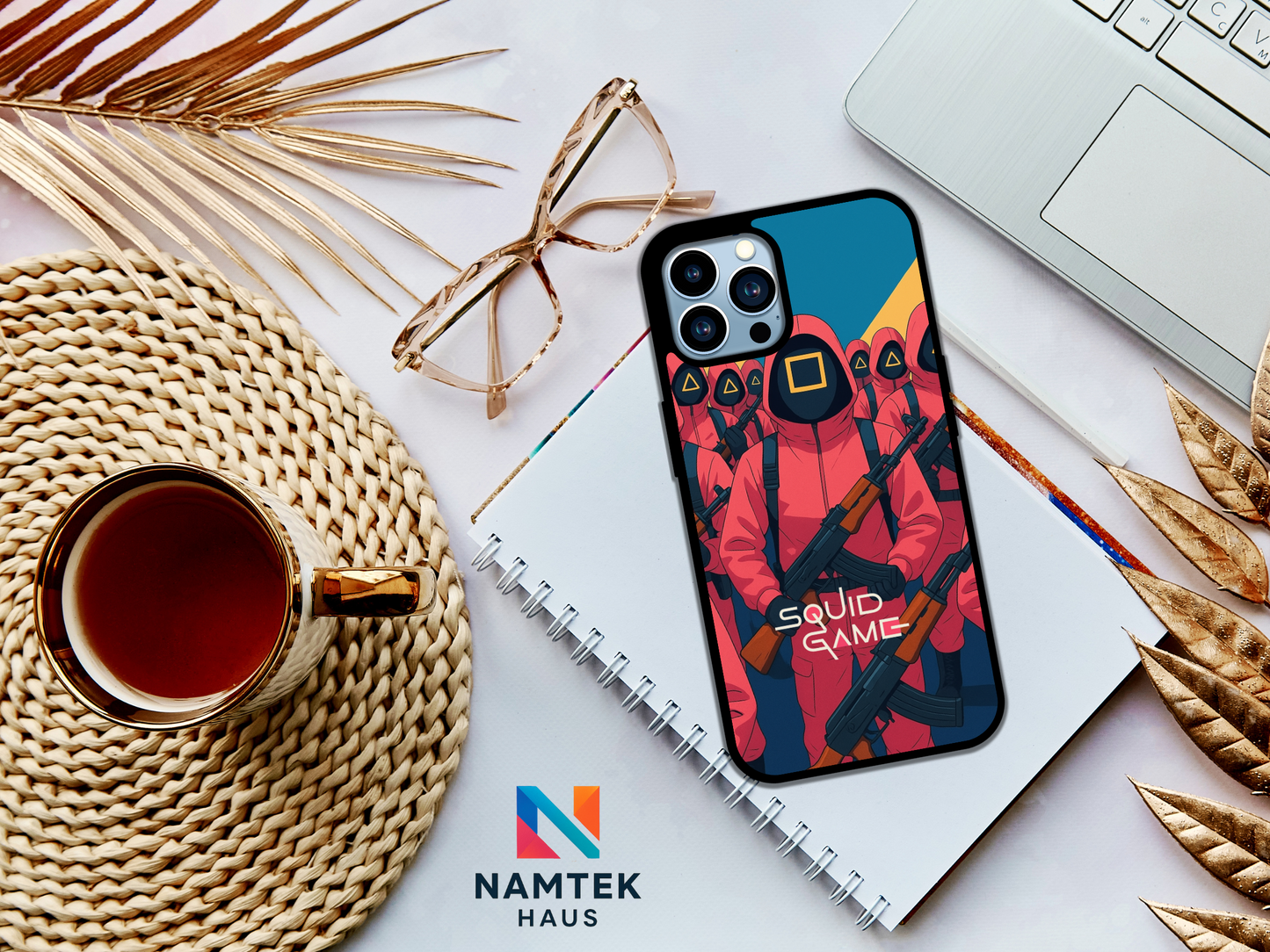 Squid Game: Armed Edition – Tactical Guard iPhone and Samsung Phone Case